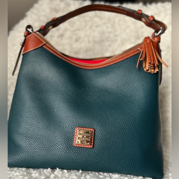 Sac à Main Dooney & Bourke Saddle Medium - Motif Griffonnettes, Toile Et Cuir, Occasion